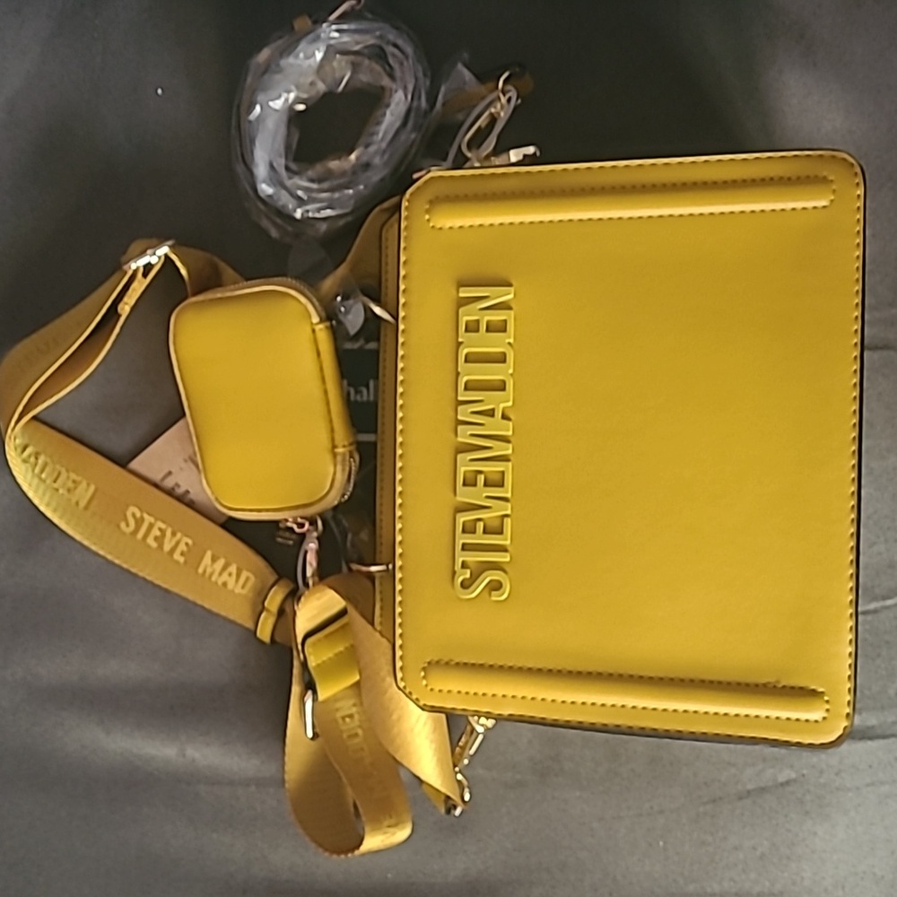 Steve Madden satchel: marigold